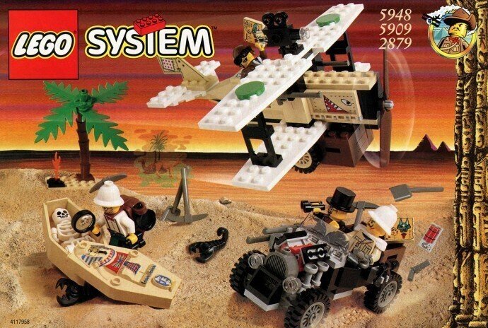 LEGO 昔なつかしいレゴ 世界の冒険シリーズ 砂漠の冒険セットを大紹介
