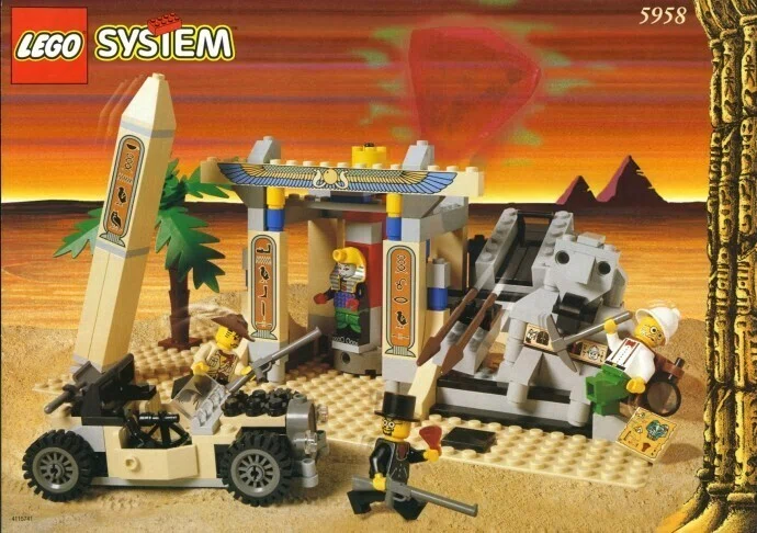 LEGO 昔なつかしいレゴ 世界の冒険シリーズ 砂漠の冒険セットを大紹介 