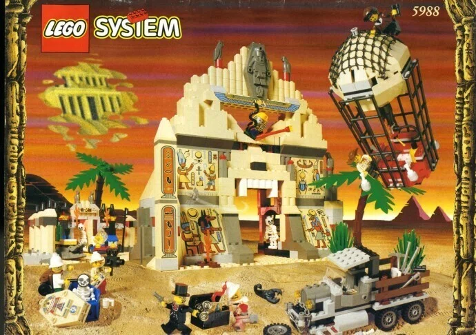 LEGO 昔なつかしいレゴ 世界の冒険シリーズ 砂漠の冒険セットを大紹介 