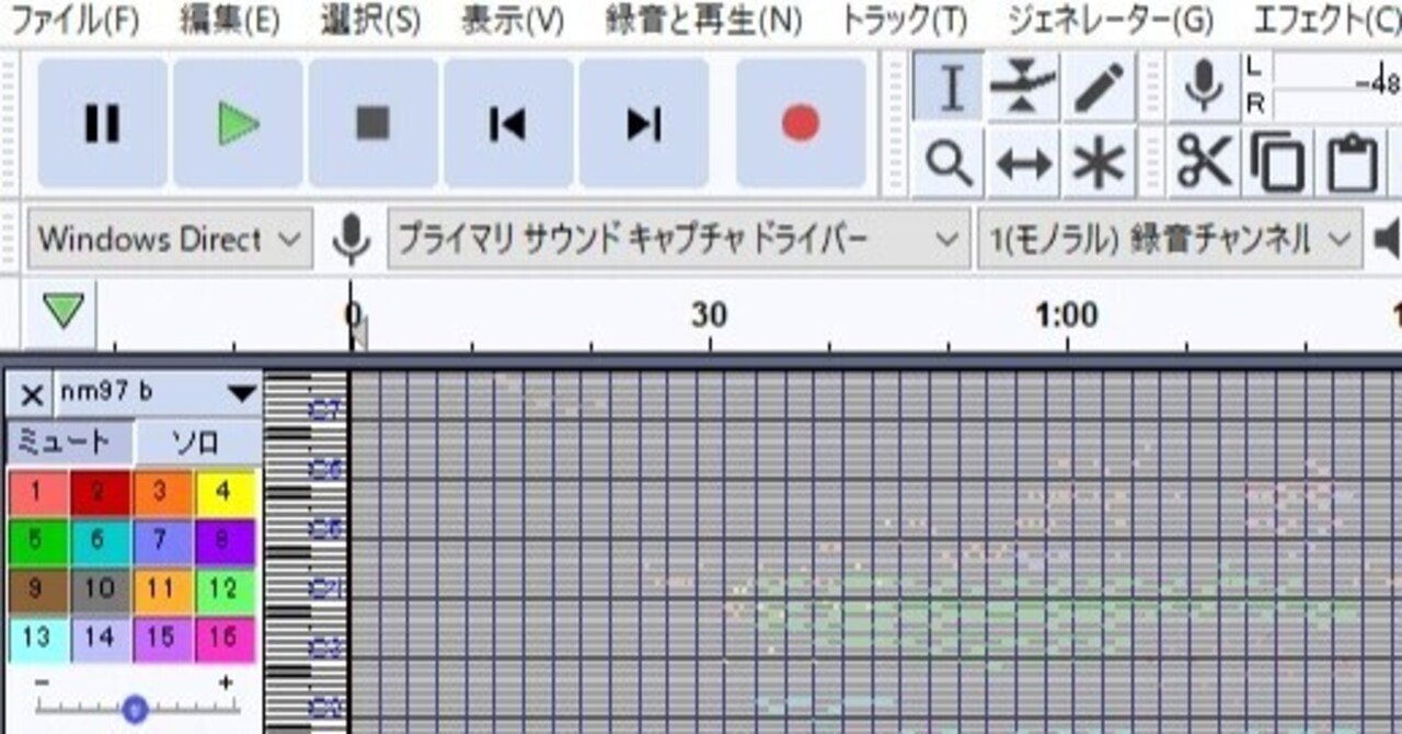 最新のaudacityでmidiが聴けるよ え それ使いたい にじかげ Note