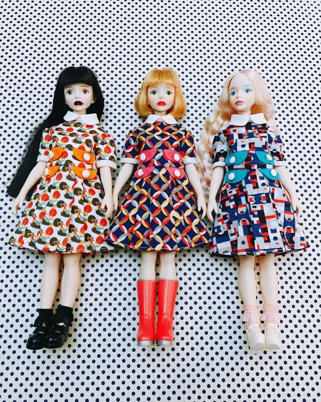 unon doll 人気作家様 ハンドメイド ドール ドレス 1点もの HANON