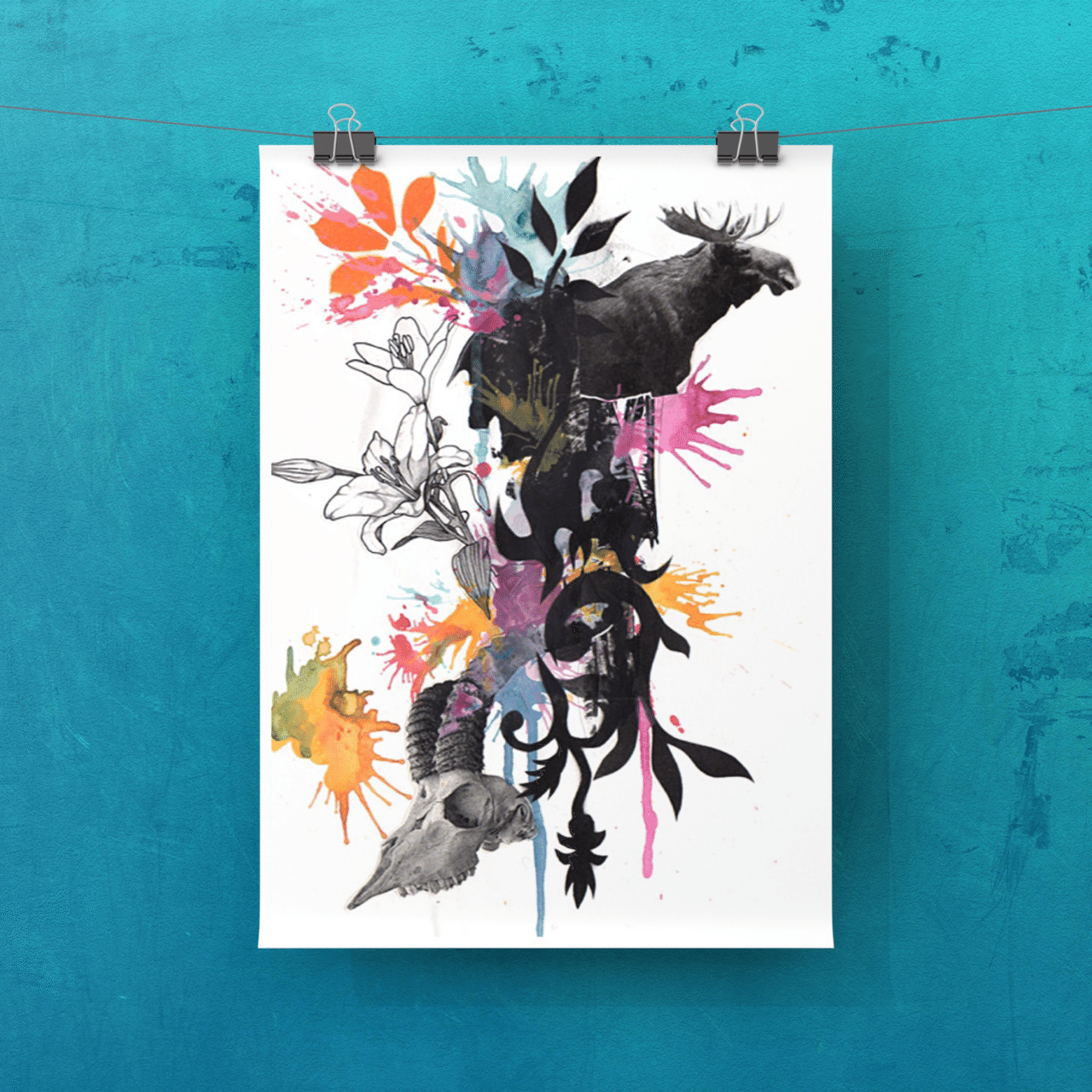 コラージュ作品をVOUNでご紹介｜Autogenesis / Owl Designs