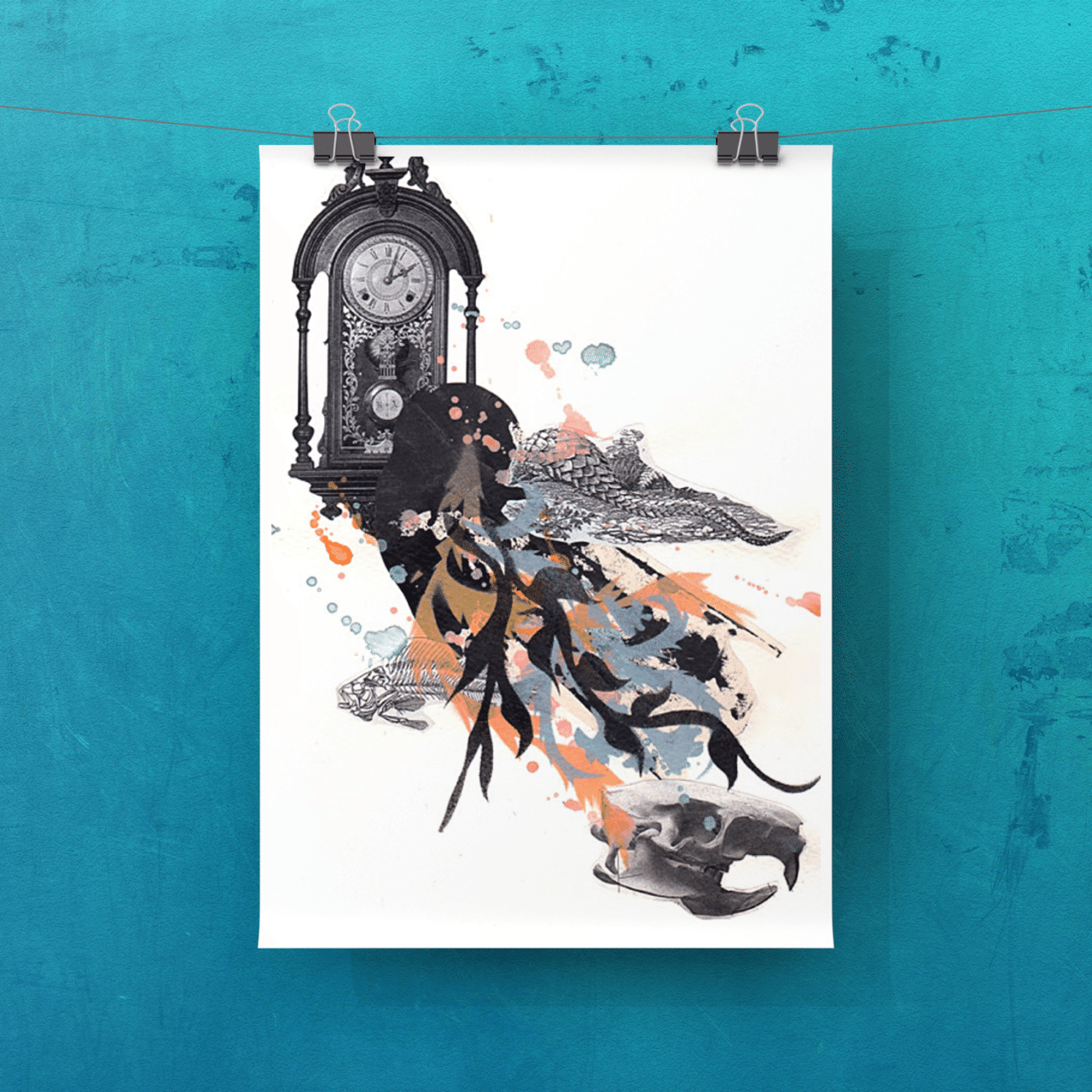 コラージュ作品をVOUNでご紹介｜Autogenesis / Owl Designs