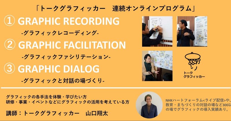 トークグラフィッカー連続オンラインプログラム 開催レポート トークグラフィッカー山口翔太 Note トークグラフィッカー連続オンラインプログラム 開催レポート トークグラフィッカー山口翔太 Note
