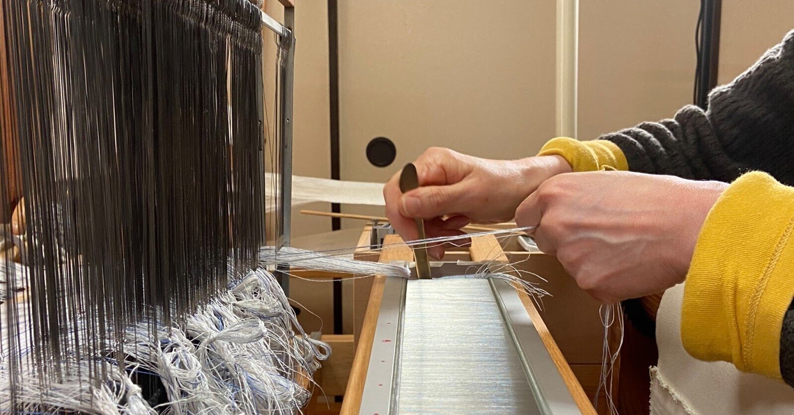 巻取経通台他　さをり織り 巻取経通台他 さをり織り さをり織