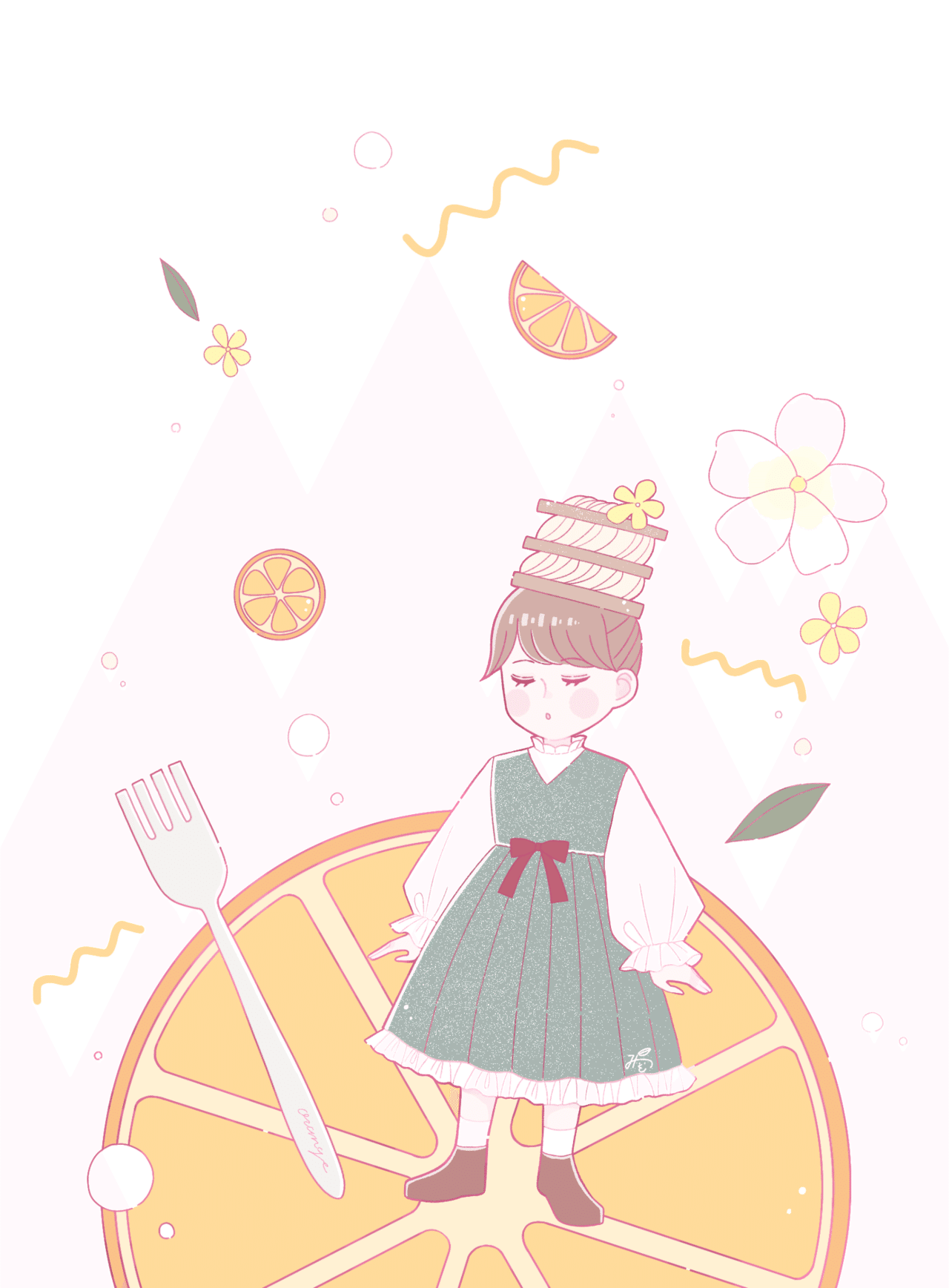 モチーフイラスト 紫月みかん イラスト Note モチーフイラスト 紫月みかん イラスト Note