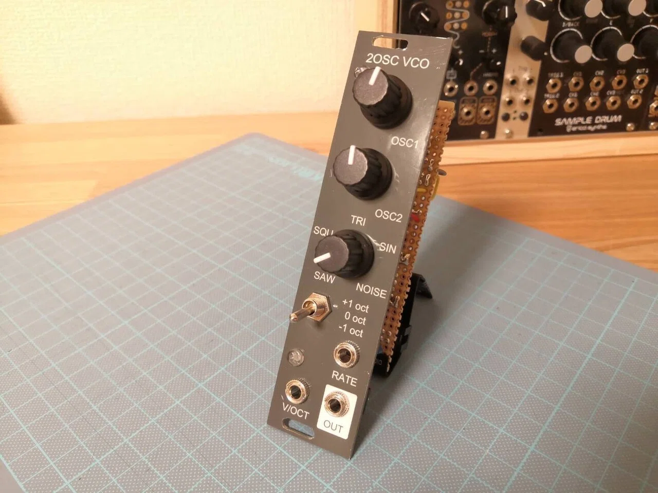 650円で作るArduino mozzi VCOモジュール-モジュラーシンセ自作