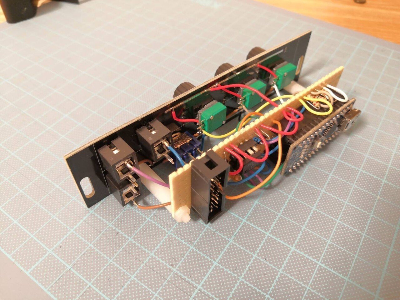 650円で作るArduino mozzi VCOモジュール-モジュラーシンセ自作