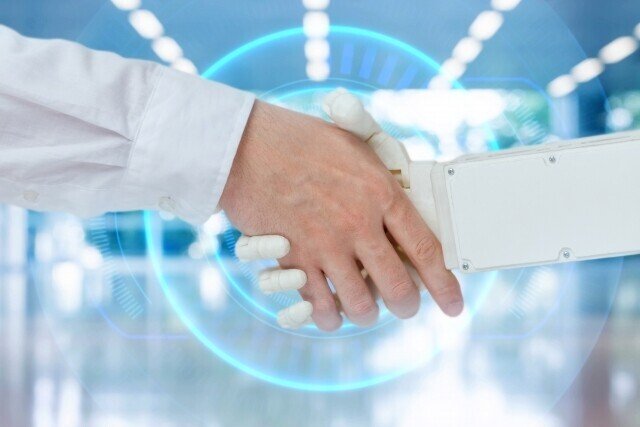 AI 人間 握手