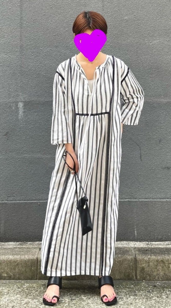 元アパレル販売員markxが届ける おしゃれ初心者 Ladys おすすめコーデ 初夏向けシャツロングワンピースのママさんコーデ ポイント ストライプ柄ですっきり見せ ストライプ柄で大人カジュアルの着こ Markx0426 アパレル紳士 スタエフ挑戦中 夢追い人 Note