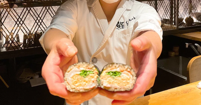 鮨shizuku 予約は９ヶ月先 大阪ミナミの人気鮨店は 唯一無二の Shizuku流 創作江戸前鮨を体験 ウニ王子 Note