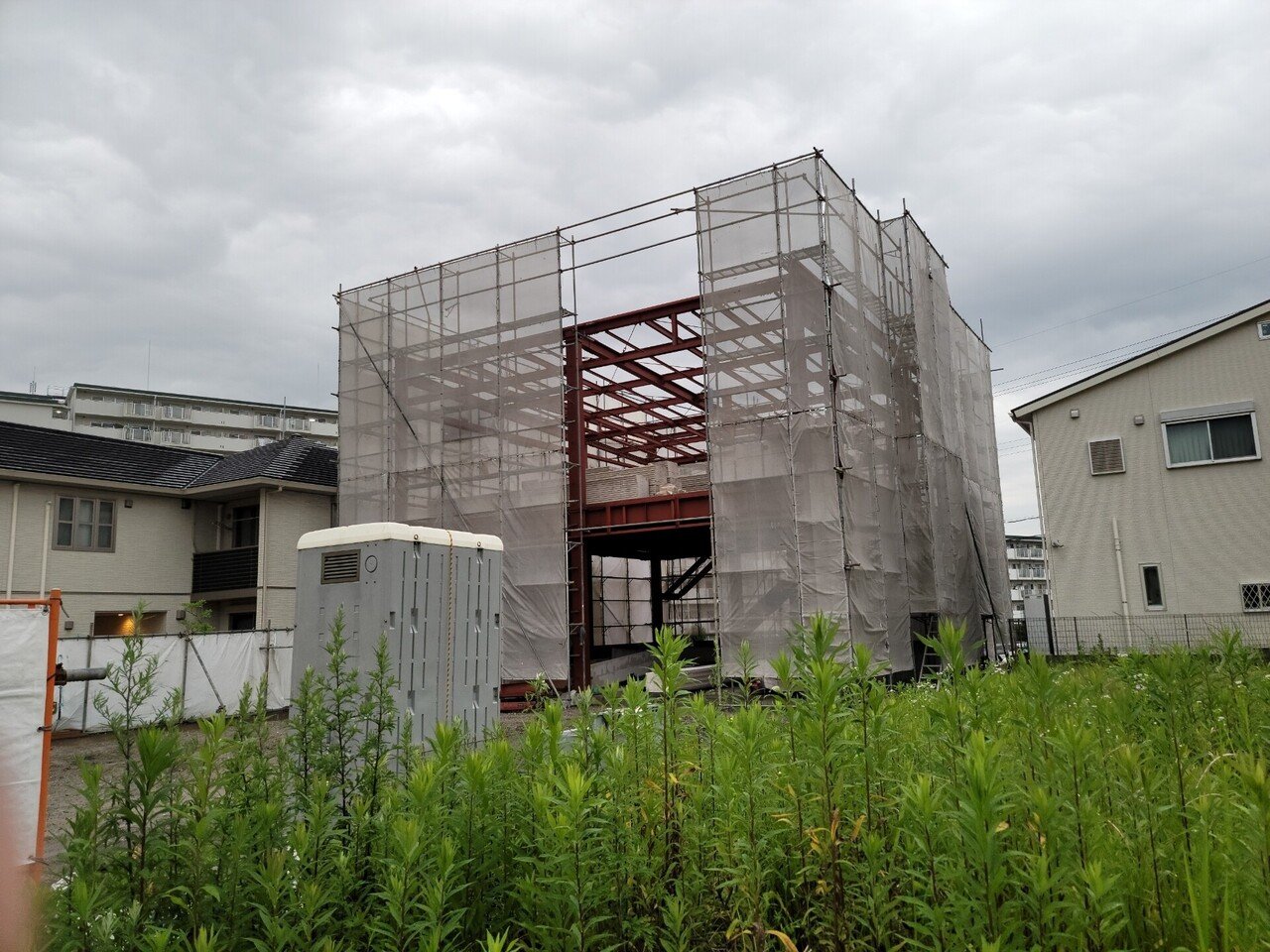 寝屋川市寝屋南2丁目でケーキ屋パティスリーモリタの工事をしている 第二京阪学研都市線紹介 寝屋川公園駅フォト Note