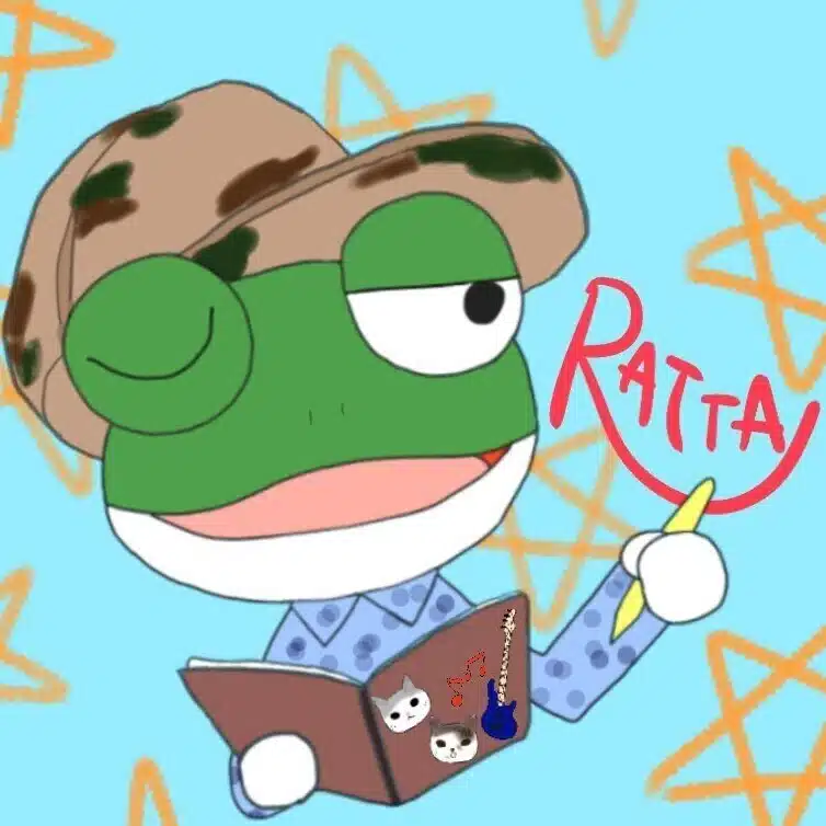 ラッタ@書くカエル🐸