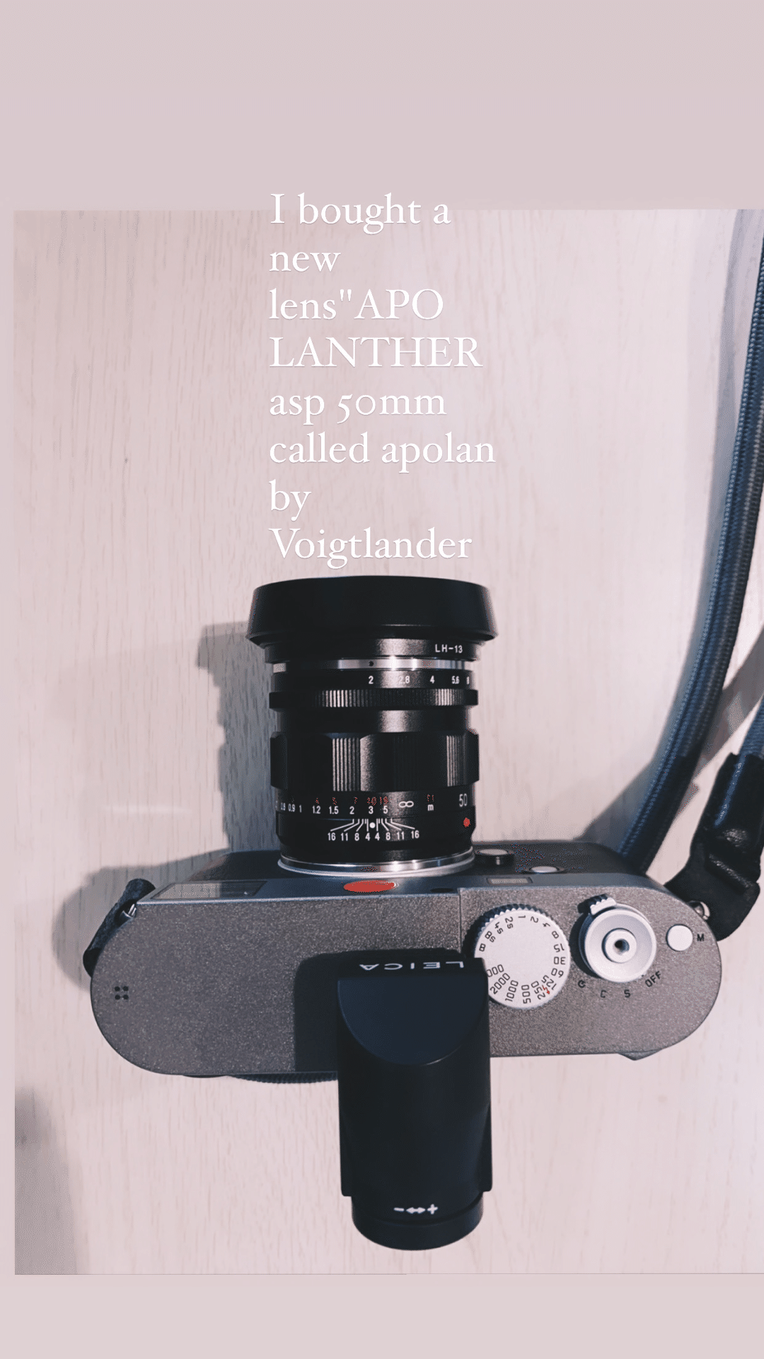 13【Leica】Voigtlander APO-LANTHAR 50mm F2 Aspherical VM開封