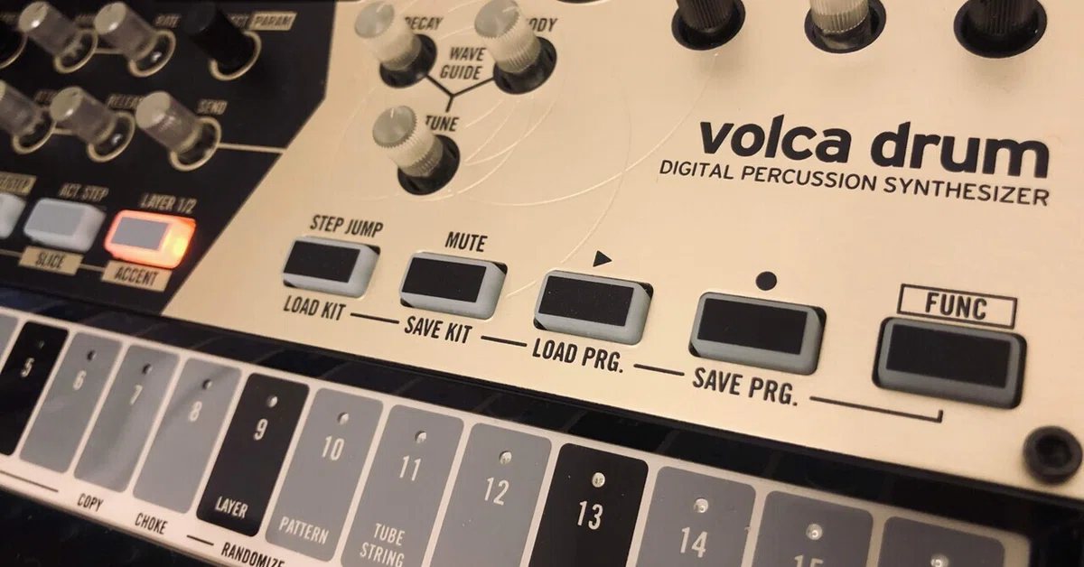 KORG volca drum：ショートカットリスト (Global系)｜ウネウネノテ volca drum