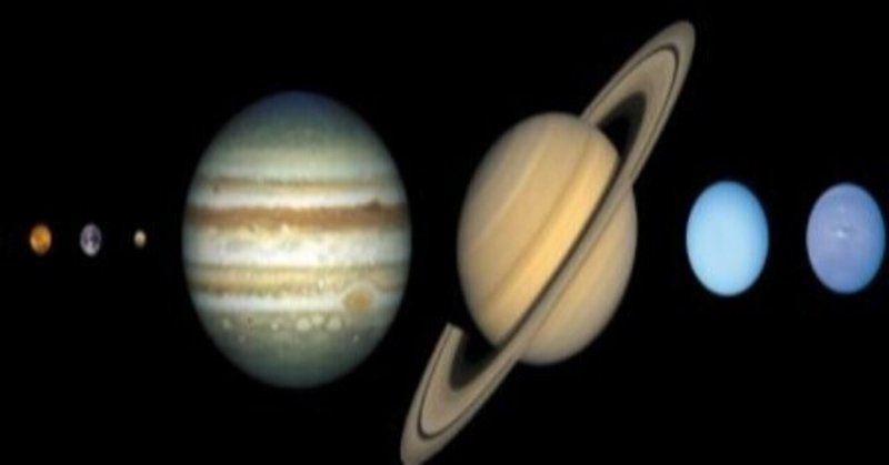 星の大きさ 地球をビー玉とすると太陽の大きさは 木星の大きさは コスモ女子 Note