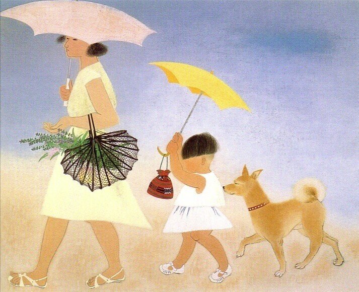 好きな日本画画家《小倉遊亀》｜みつはしみなこ