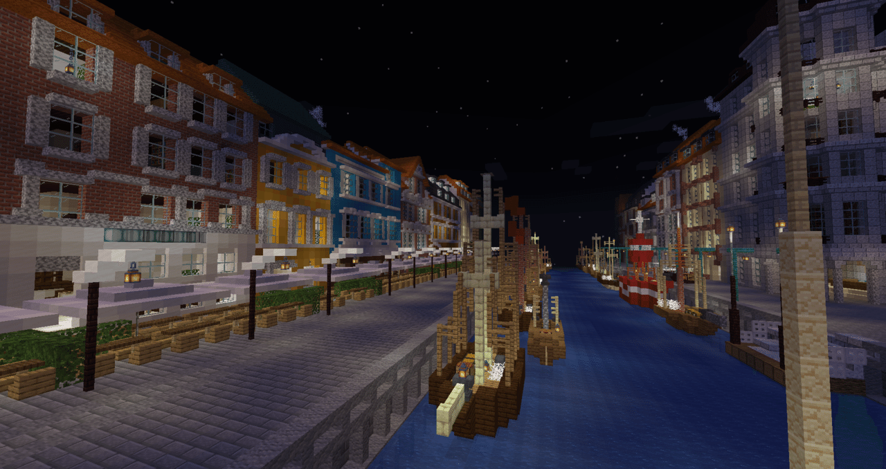 夜の街並み コペンハーゲン風 Yamii やみー Note 夜の街並み コペンハーゲン風 Yamii やみー Note