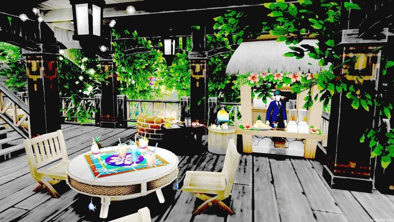 Dqx ハウジンガーの集まるプレイベ ゆったりハウジングツアー で見たテクニックがすごい Cooley Gee くーりー じー Note