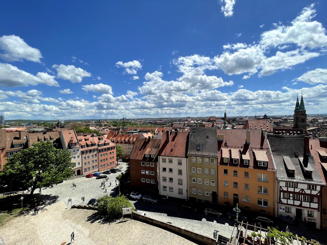 とあるドイツの町の風景 今日のドイツは天気が良く春らしい陽気でした 私の住む地域では最高気温１６ 最低気温 ８ と数字で見ると肌寒そうですが 日差しが強くなってきており 日向ではちょっと暑いくらいで Tさん Note