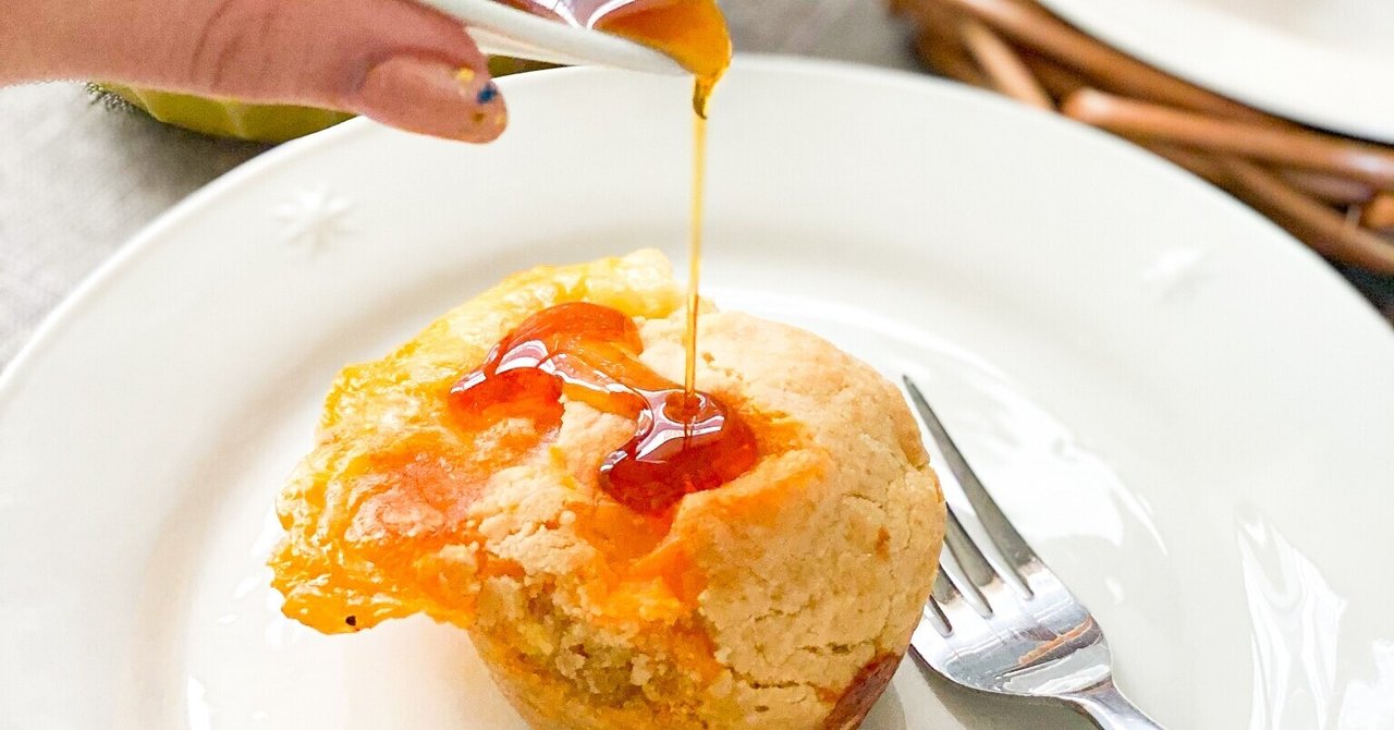 栗原はるみさんの チーズスコーン をアレンジ Coffee Me