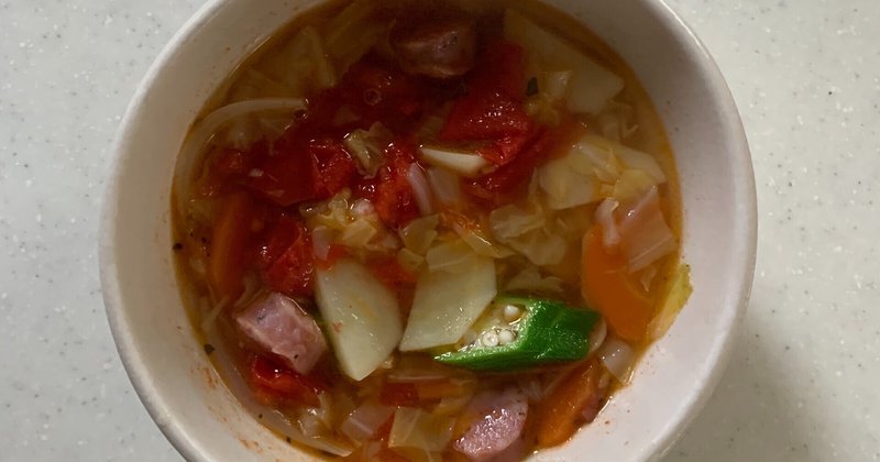 水曜日の朝食 野菜スープ Ke Kazuki Endo Note