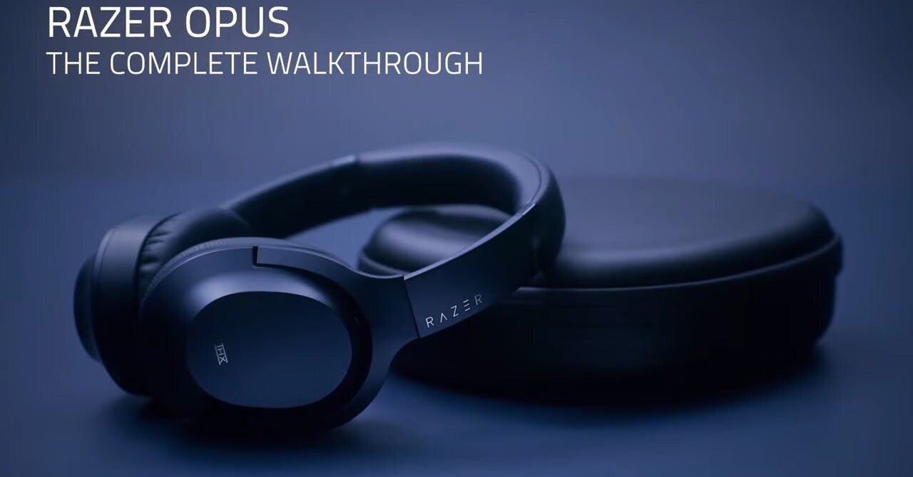今更ですが『Razer Opus』ワイヤレスTHX認定ヘッドセットのレビュー