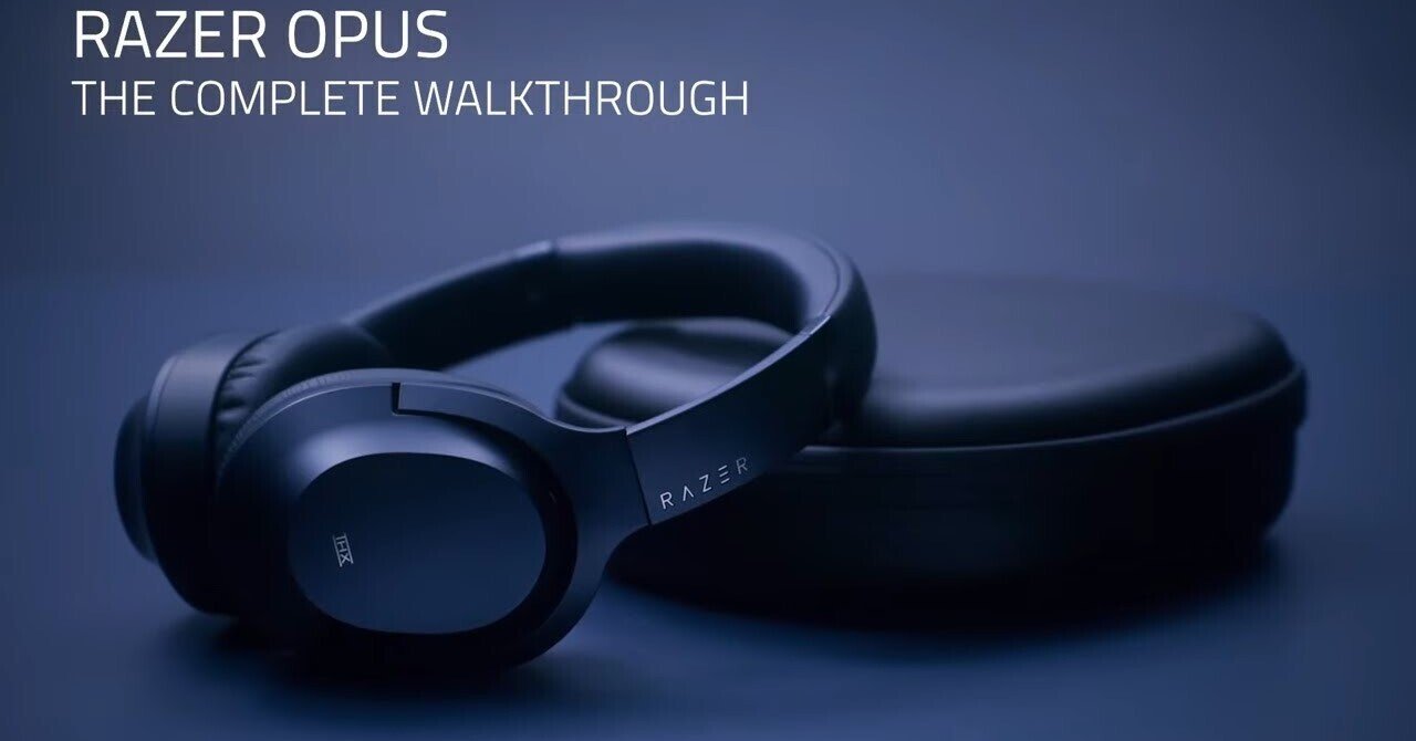 今更ですが『Razer Opus』ワイヤレスTHX認定ヘッドセットのレビュー