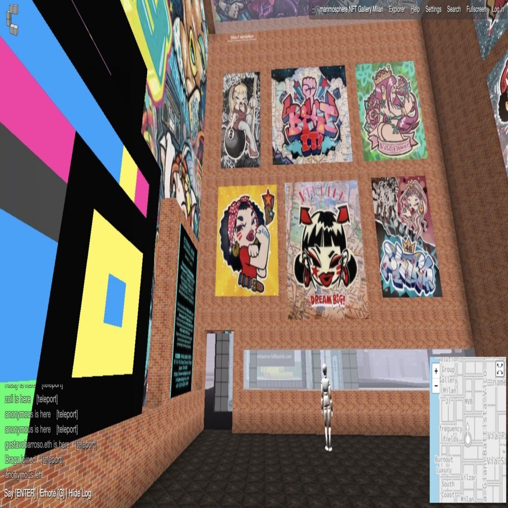 Cryptovoxels（クリプトボクセルズ）の仮想ギャラリーとNFT】｜shiba@クリエイティブマネジメント