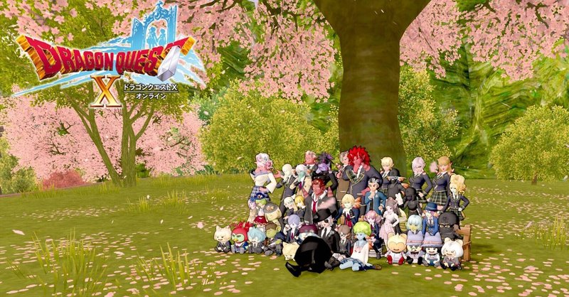 Dqx ティアめきメモリアル 桜の木の下で 30名限定 恋愛シミュレーション風のオンゲ演劇 ドラクエ風ときメモ Cooley Gee くーりー じー Note