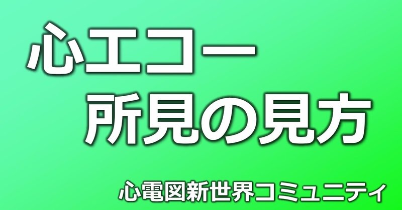 心臓超音波検査 の新着タグ記事一覧 Note つくる つながる とどける 心臓超音波検査 の新着タグ記事一覧 Note つくる つながる とどける