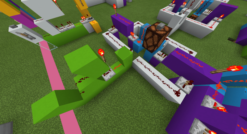 Minecraft ラッチ回路とtフリップフロップ 山梨大学minecraftサークル Note