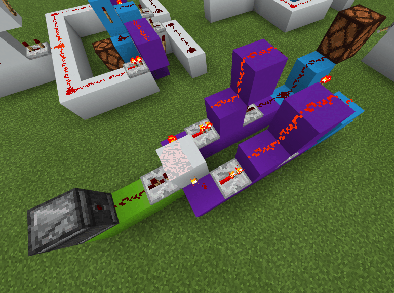 Minecraft ラッチ回路とtフリップフロップ 山梨大学minecraftサークル Note