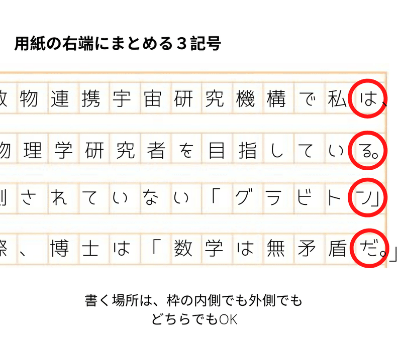 完全版 原稿用紙の使い方 おもに ヨコ書き れどぺん 志望理由書メンター Note