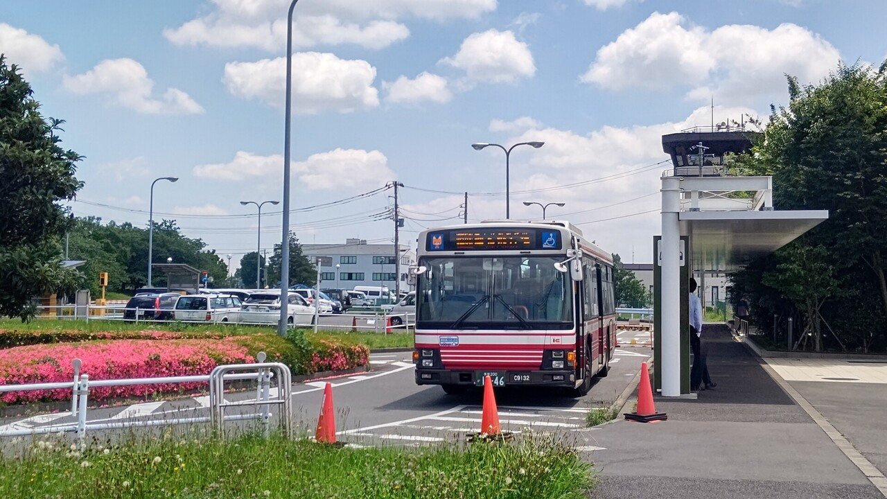 21年5月25日 フレンドリーな運転士さんの運転するバスに揺られて 鷹58系統 調布飛行場 三鷹駅南口 復路編 レールスター けんたろう Note