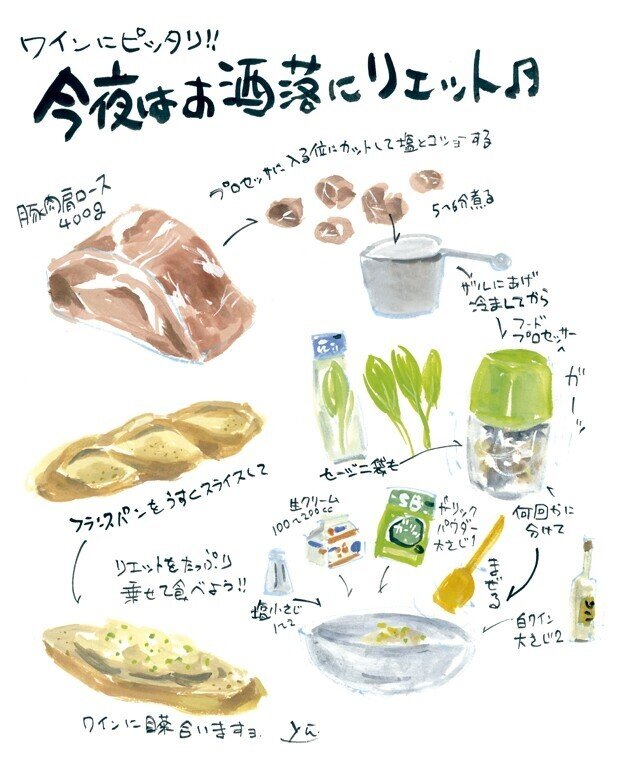 とっても簡単フランス料理 今夜はお洒落にリエットでワイン Yu Morio もりおゆう Note とっても簡単フランス料理 今夜はお洒落にリエットでワイン Yu Morio もりおゆう Note