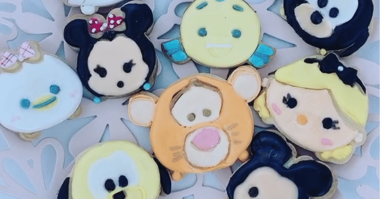 ディズニーのアイシングクッキー Stella Note ディズニーのアイシングクッキー Stella Note