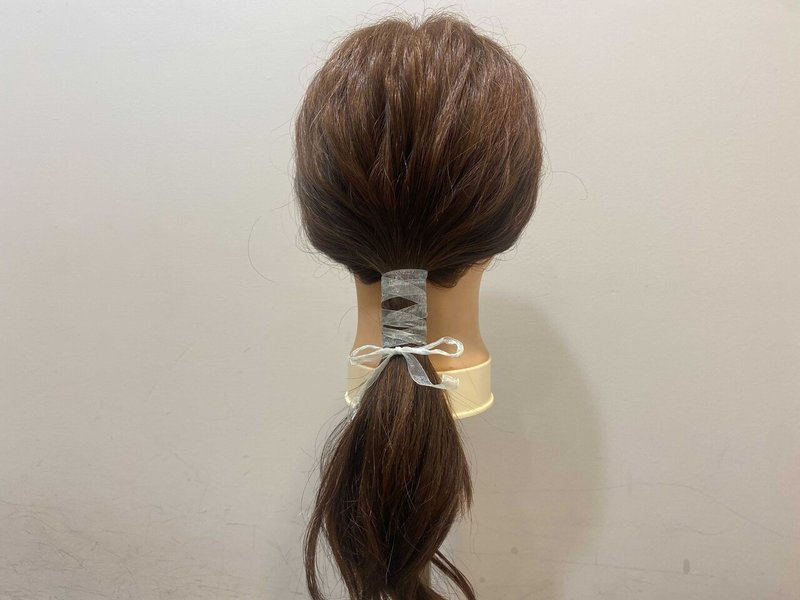 簡単ヘアアレンジ かわいい 紐 リボンアレンジ Forme Note Note