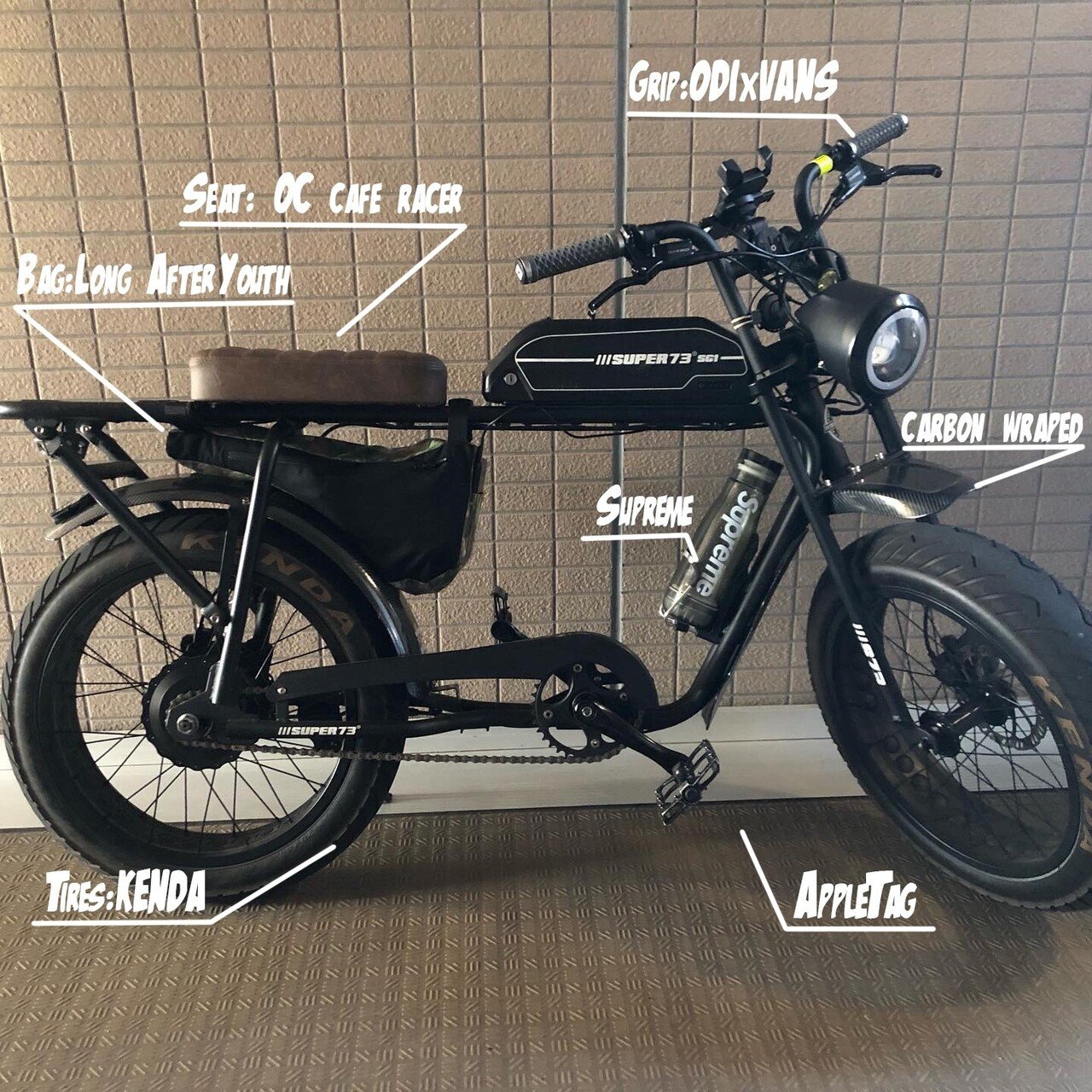 Super73 カスタムグリップ Super73 カスタムグリップ
