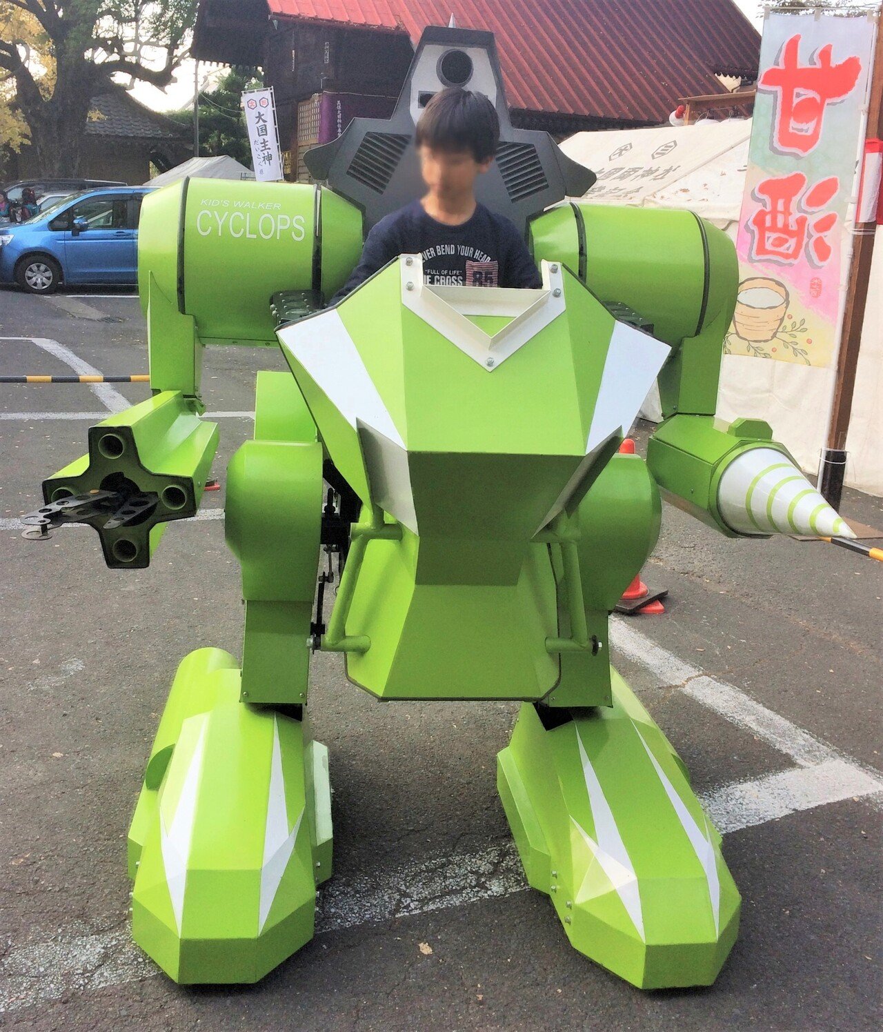 ロボに乗る。｜tao