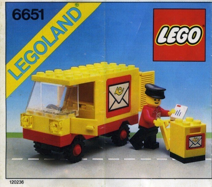 LEGO 懐かしいレゴ 街シリーズ 郵便屋さんセットを大紹介｜でぃ