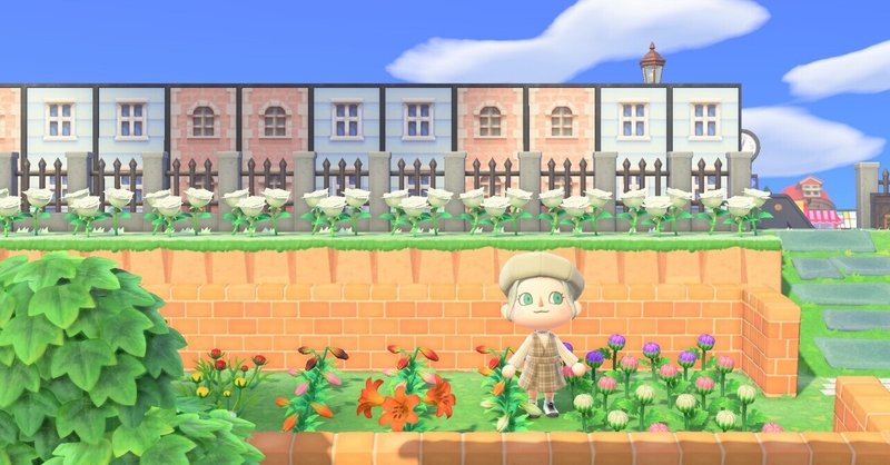 あつ森日記 ヨーロッパあたりのアパルトマンをイメージした街並み くろみ Note