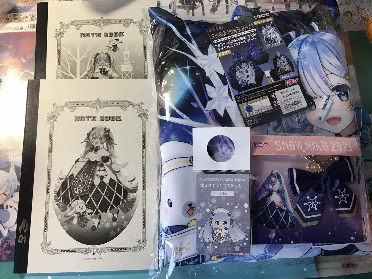 雪ミク　クリアファイルコンプリートセット　MIKU2021 初音ミク 雪ミク クリアファイルコンプリートセット SNOWMIKU2021 初音ミク 雪