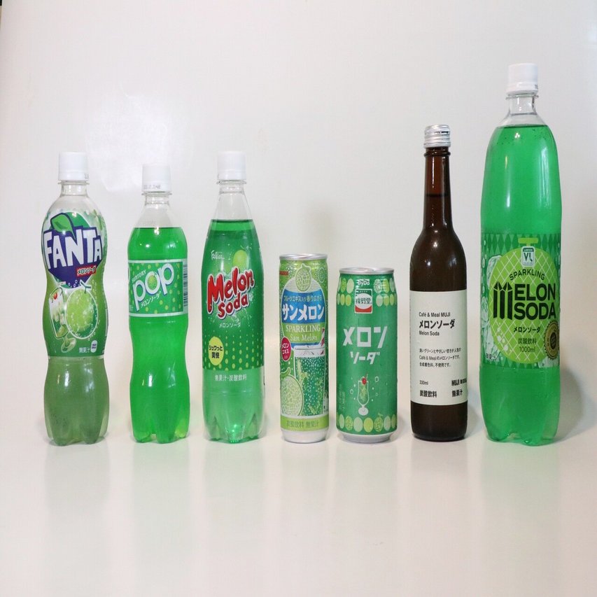 メロンソーダ飲み比べ22 09 14追記 瀧口さくら Note