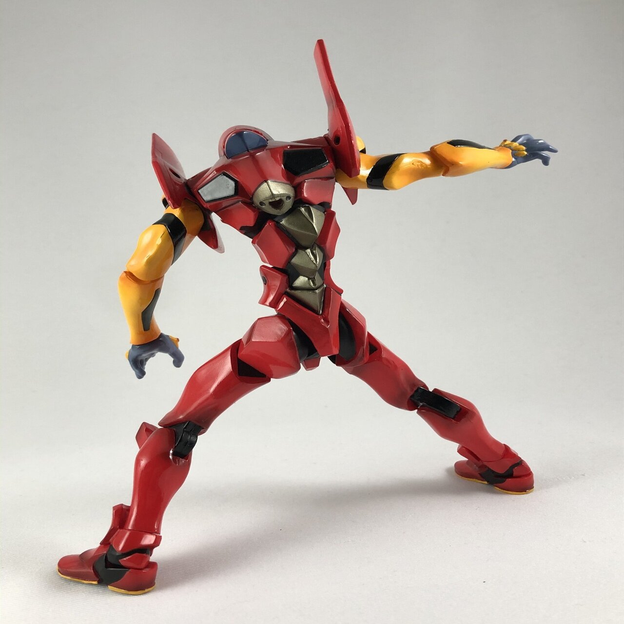 海洋堂　山口式　弍号機フィギュア 山口式可動】海洋堂 XEBEC『劇場版エヴァ弐号機/the end of evangelion