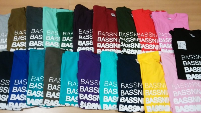 BASSNINJA復興支援Tシャツ第2弾