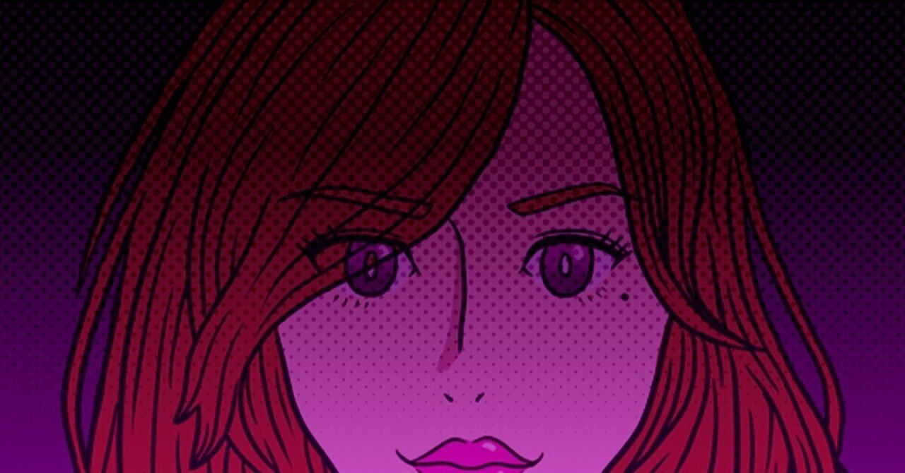 Ol風セクシー巻き髪女性イラスト Cigarace1 Note