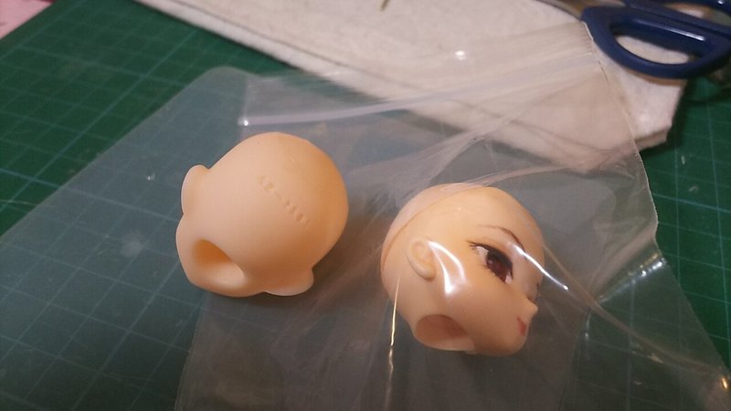 1 6ドールの植毛キャップを自作する きりも Note