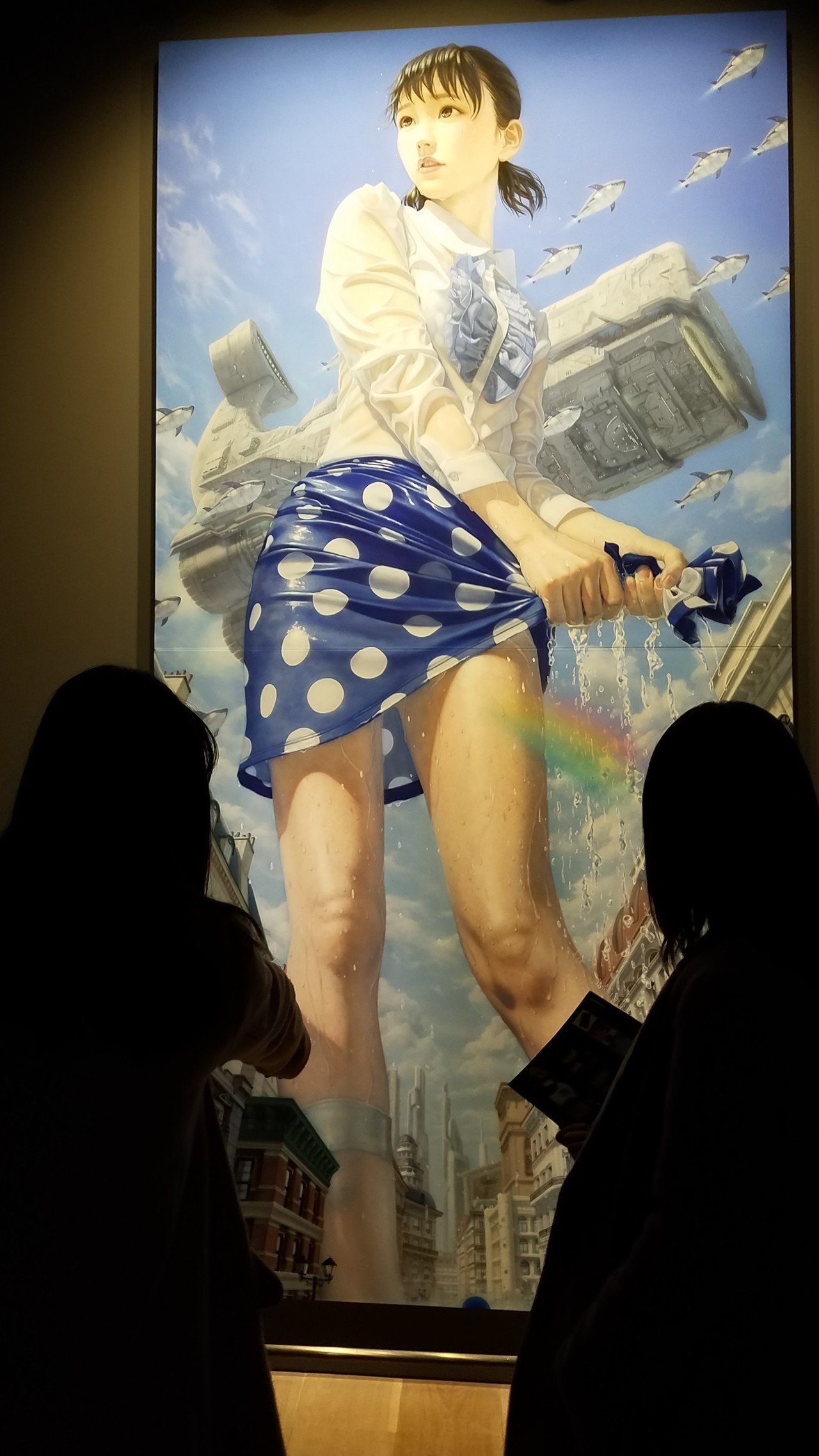 ドラえもん展　ドラえもん　クリアファイル　福田美蘭　波上郡仙図 福田美蘭、たすき掛けの「だまし」 ドラえもん展、行ったら見える 現代