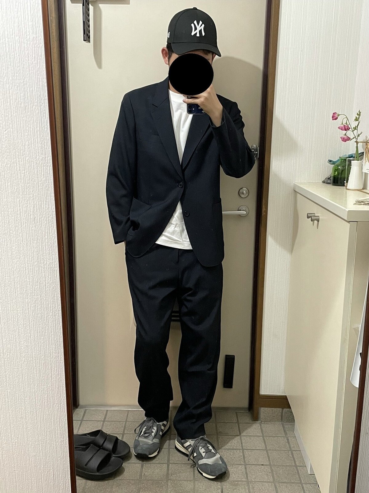 adidasのZX420［GRAY］｜ろち